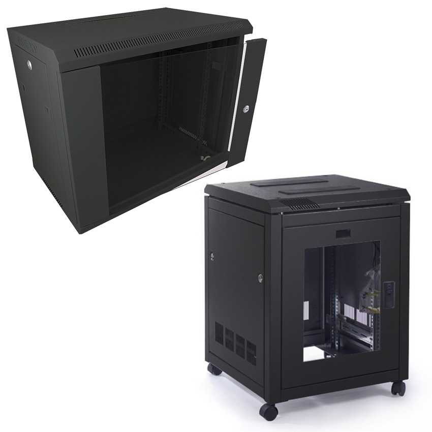 10U-12U Data & Server Racks Cabinets